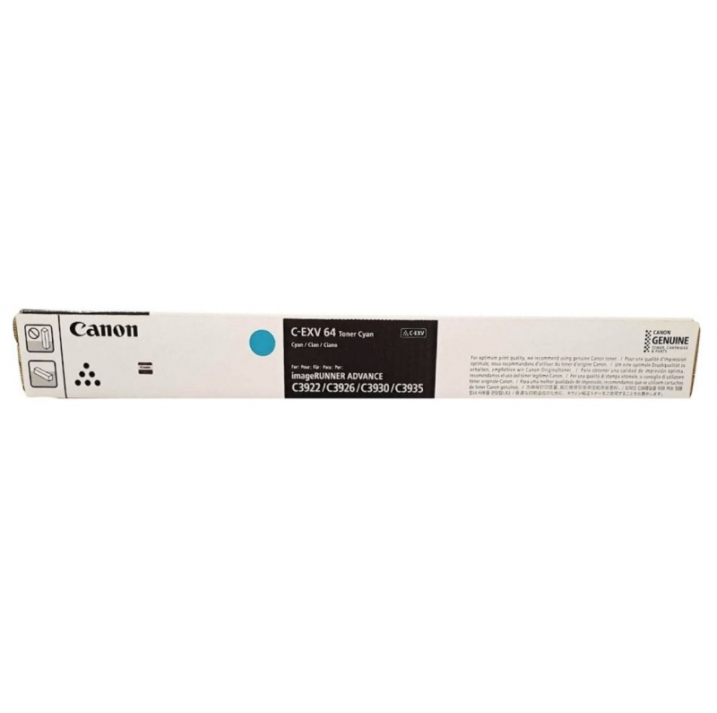 Cartouche de toner de marque Canon C-EXV64 Cyan 5754C002