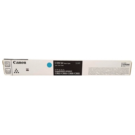 Cartouche de toner de marque Canon C-EXV64 Cyan 5754C002