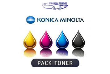 Pack Toner compatible Konica-Minolta TN321 | 4 couleurs