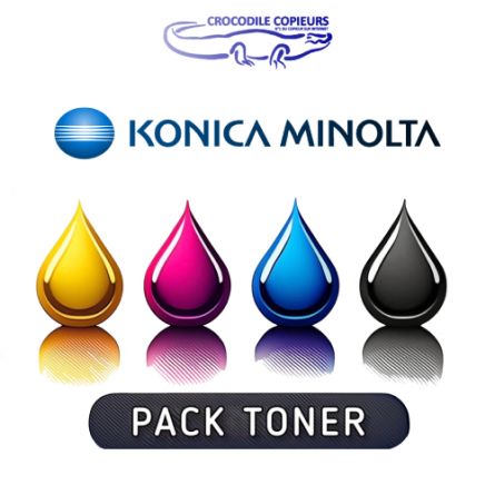 Pack Toner Konica-Minolta TN713 | 4 couleurs