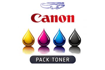 Pack Toner Canon T-04 pour C475i , 4 couleurs (Toners + Tambours)