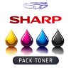 Pack Toner Sharp MX23GT | 4 couleurs