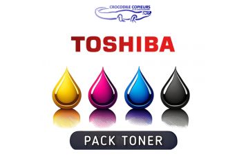 Pack Toner Toshiba T-FC505 , 4 couleurs