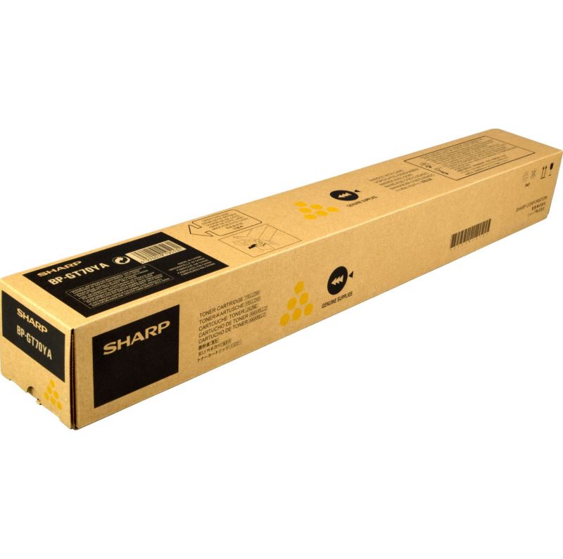 Toner Sharp BP-GT70YA Yellow/Jaune