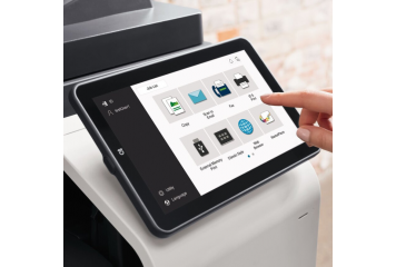 Konica Minolta bizhub C650i screen