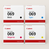 Pack 4 Toners Canon 069 (BK/C/M/Y) – Cartouches Originales Pack 4 Toners Canon 069 (BK/C/M/Y) – Cartouches Originales