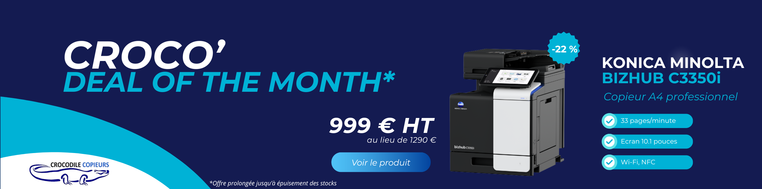 Offre du mois